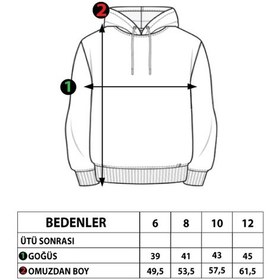 Resim Toontoy Kids Toontoy Erkek Çocuk Kapüşonlu Baskılı Sweatshirt Yeşil 