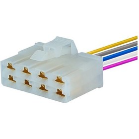 Resim İş Makina Soketi Beyaz 8 Pin 