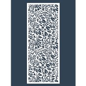 Resim Liar Ahşap Seperatör (Paravan) - KSP-75 - (10 mm) - (69 cm x 139 cm) - (Beyaz) 