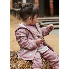 Resim Mayoral Kışlık Kız Bebek Kapşonlu Yağmurluk Pembe - Pembe / 9 Ay 