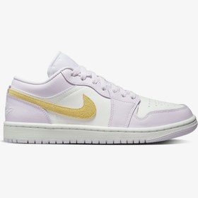 Resim Jordan Air 1 Low Kadın Mor Spor Ayakkabı 