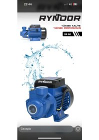 Resim Ryndor Qb 60 0.50 Hp 0.37 Kw 220v Su Pompası Santrifüj Pompa 1'' Parmak 