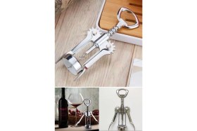 Resim Munico 2 Fonksiyonlu Paslanmaz Metal Tirbuşon Cepte Taşınabilir Barmen ve Garsonlar Için Kaliteli Açacak 