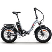 Resim RKS Rsı X Pro Elektrikli Katlanır Bisiklet Gri 