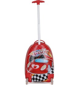 Resim ÇÇS Cars Çocuk Valizi Kırmızı - Kırmızı / STD 