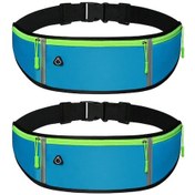 Resim Youmex Outdoor Spor Vücut Çantası Unisex Su Geçirmez Nylon+neopren 3 Cepli Fantezi Stil Mavi 