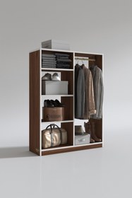 Resim Kenzlife Giysi Dolabı Taci 120*090*30 Cvz Gardırop Tekerlekli 