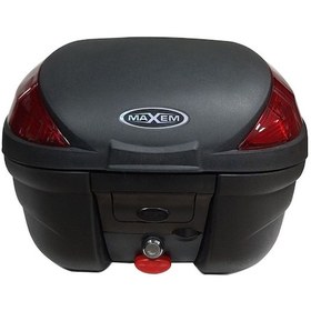 Resim Motor Çantası Maxem Sl-35 35 Litre Sırtlıklı Siyah 