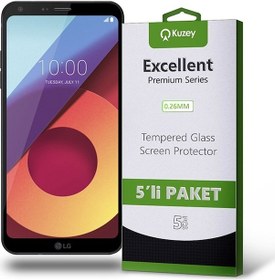 Resim LG Uyumlu Q6 Ekran Koruyucu Cam 5 Adet (535078915) 
