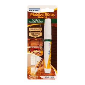 Resim Aesco Mobilya Rötuş Kalemi Tekli Beyaz 