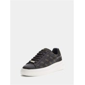 Resim Guess Elba 4g Logolu Erkek Sneaker Siyah 