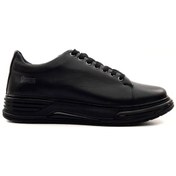 Resim Marcomen 20032 Erkek Hakiki Deri Kalın Taban Sneaker Ayakkabı 001 