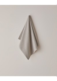 Resim English Home Stripe Pamuk Yüz Havlusu 50x70 Cm Koyu Bej Koyu Bej 