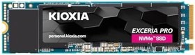 Resim KIOXIA EXCERIA PRO 2TB NVMe SSD – M.2 2280, PCIe Gen4, 7300MB/s Okuma, 6400MB/s Yazma 