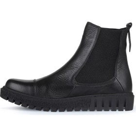 Resim Bueno Shoes Siyah Deri Kadın Düz Bot 01WZ5202 01WZ5202 