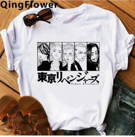 Resim Snapbuy Tokyo Revengers Chifuyu Matsuno Anime T-shirt Unisex Yazlık Grafik Tişörtgri Gri 
