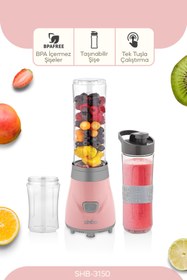 Resim Sinbo SHB-3150 Smoothie El Blender Seti Mavi 