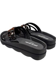 Resim Pierre Cardin Dolgu Topuk Anatomik Taban Bayan Terlik 