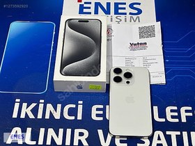 Resim Apple iPhone 15 Pro İkinci El TR | 128 GB | Beyaz 