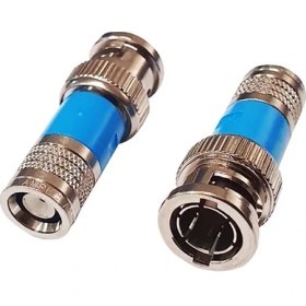 Resim Teletek 50 Adet Rg6 Bnc Kamera Konnektörü 