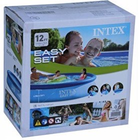 Resim Intex Easy Kolay Kurulum 366x77 CM Mavi Şişme Havuz 