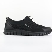 Resim MP M.P - 241-7350 Siyah Bağcıksız Fileli Erkek Spor Ayakkabı 