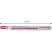 Resim Bosch T 301 Chm Ahşap Dekupaj Testeresi Ahşap-Plastik Kompozit (3) 