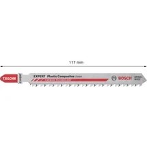 Resim Bosch T 301 Chm Ahşap Dekupaj Testeresi Ahşap-Plastik Kompozit (3) 