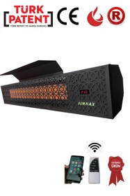 Resim DM Fornax (17 Kw) Doğalgazlı Seramik Radyant Isıtıcı CE Belgeli, GAZMER Onaylı, 2 Yıl Garantili 