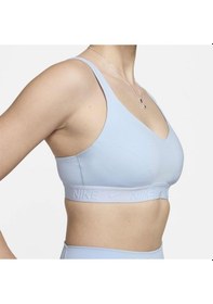 Resim Nıke Dri-fit Indy High Sport Bra Kadın Sporcu Sütyeni Ndd Sport Açık Mavi 