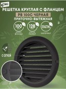 Resim Rvs Rv 100 Siyah Yuvarlak Flanşlı Ve Izgara Kafes 246379963 