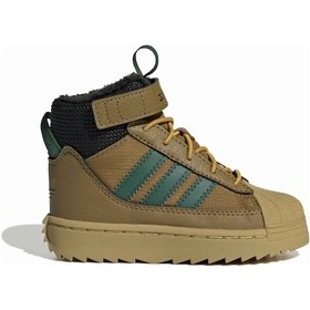 Resim Brostr/cgreen/golbeı Adidas Bebek Günlük Ayakkabı Superstar Winter Trek I Jq0341 Taba 