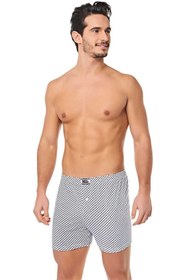 Resim Seher Yıldızı Seher Erkek Boxer Külot Don Düğmeli Desenli 10 Lu Paket 