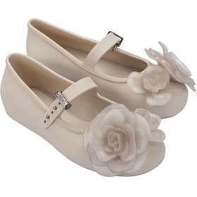 Resim Mini Melissa Soft Ballerina Studs Petals Kız Çocuk Babet Bej 37822 Bej 
