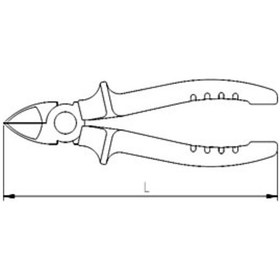 Resim İzeltaş Yan Keski 140 MM Opak Serisi 