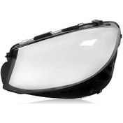 Resim W213 E-sınıfı 2016-2019 İçin Sol Araba Far Mercek Kapağı Şeffaf 