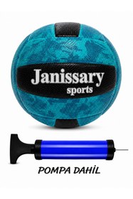 Resim Janissary Süper Voleybol Topu Seti Pompa Dahil Karışık Renk Dikişli Dayanıklı Antrenman Topu 