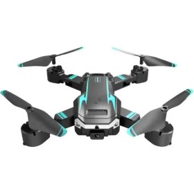 Resim Çift Kamera ve Bataryalı Drone Uzaktan Kumandalı App Destekli Quadcopter Tek Tuş Ile Iniş Kalkış 