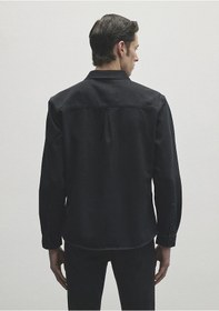 Resim Mavi - Roy Lux Black Nights Koyu Gri Denim Gömlek 0210496-82410 Gri 