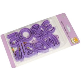 Resim PASTRY PLANET Mor Disney Karakterli Sayı Set 