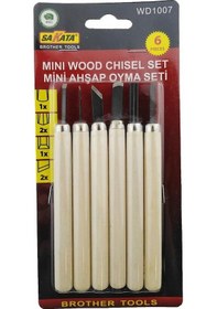 Resim Sakata Wd 1007 Ahşap Oyma Seti 6 Parça 