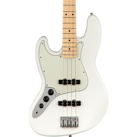 Resim Fender Player Jazz Bass Left-Handed Solak 4 Telli Bas Gitar - Polar White / Maple 