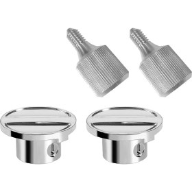 Resim 2set Paslanmaz Çelik Ek Knob Başparmak Vidaları Stand Mikserleri Ek Kapağı Hub Için Göbek Vidalı Aksesuar (Yurt Dışından) 