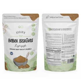 Resim OG NATURALOrganik Toz Bebek Bisküvisi 240g 