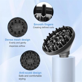 Resim Difüzör Eki Dyson Airwrap HS01 HS05 Curling Demir Stil Araçları Için Büyük Yuvarlak Hacimli Fırça (Yurt Dışından) 