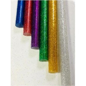 Resim Balmira Renkli Simli Ince Mum Silikon 6'lı 