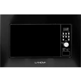 Resim Lanova Md 6503 Siyah Ankastre Mikrodalga Çerçeveli 