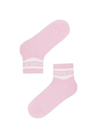 Resim Penti Kız Çocuk Maker Patik Çorap Pembe 