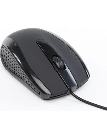 Resim Wozlo G-109-E 1000 DPI Ergonomik USB Optik Kablolu Mouse Siyah 