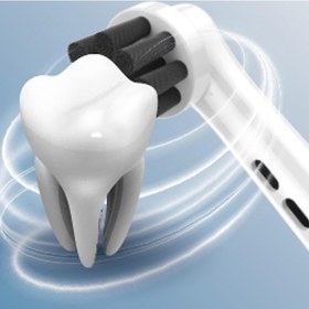 Resim Charcoal - Ekstra Beyazlık Oral-b Uyumlu Diş Fırçası Başlığı - 4 Adet Yedek Başlık 